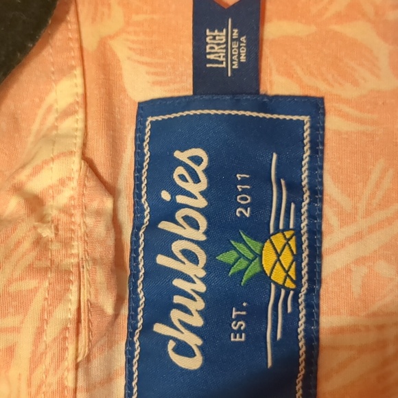 Chubbies Button Down - Large - Stretch Cotton - Picture 2 of 4